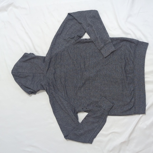 BDG Fleece Zip Hoodie Sweatshirt, Color Gray Size SP - Picture 2 of 15